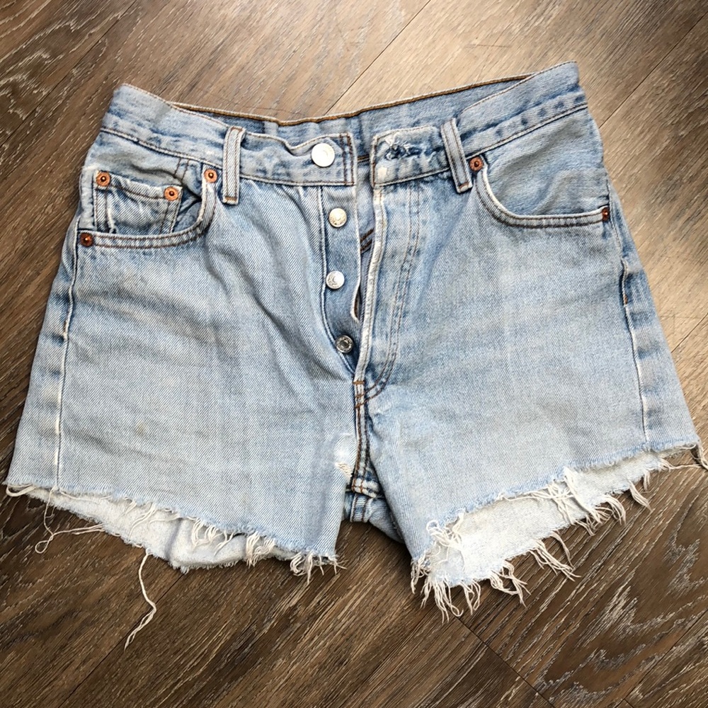 Levi’s high waist shorts
